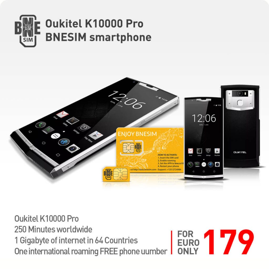 Oukitel K10000 Pro BNESIM smartphone